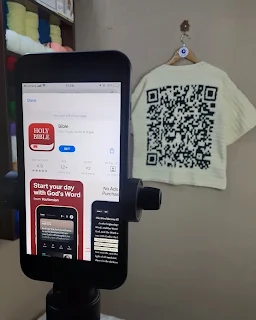 Nigerian Crochet Artist Turns Yarn Into a Working QR Code That Opens the Bible